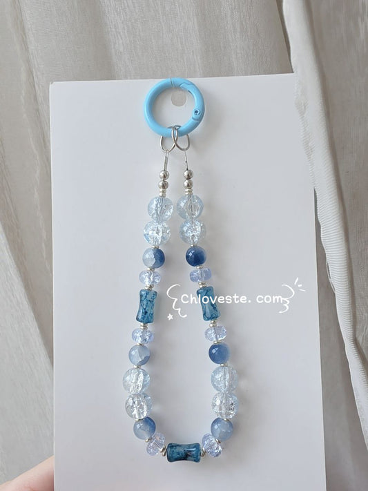 SHW phone strap ( blue theme )