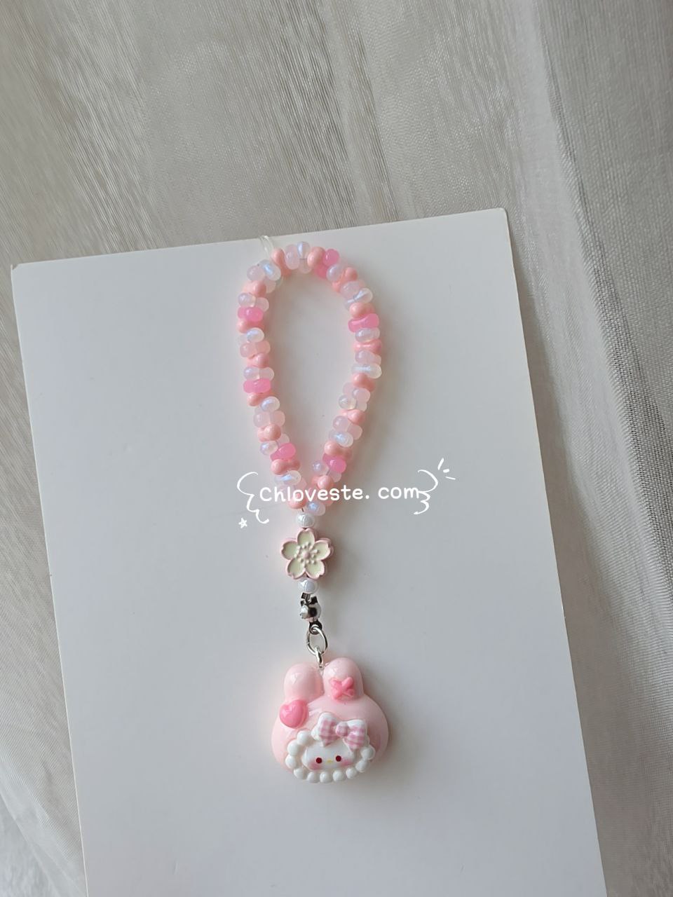 Bunny keychain