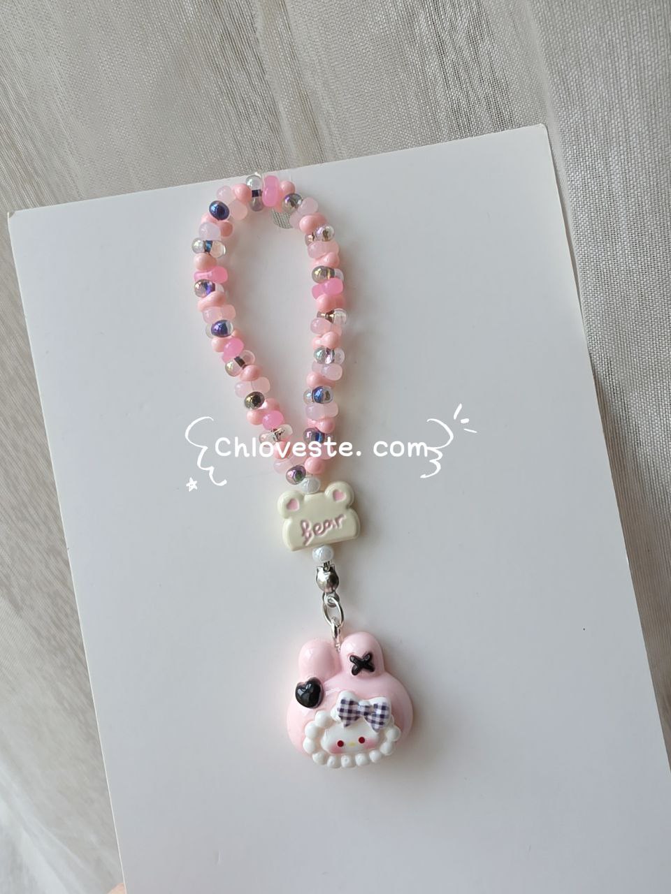 Bunny keychain