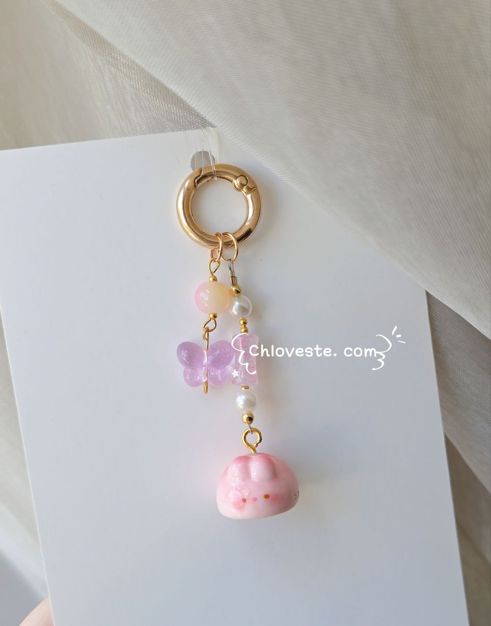 GHW bunny keychain