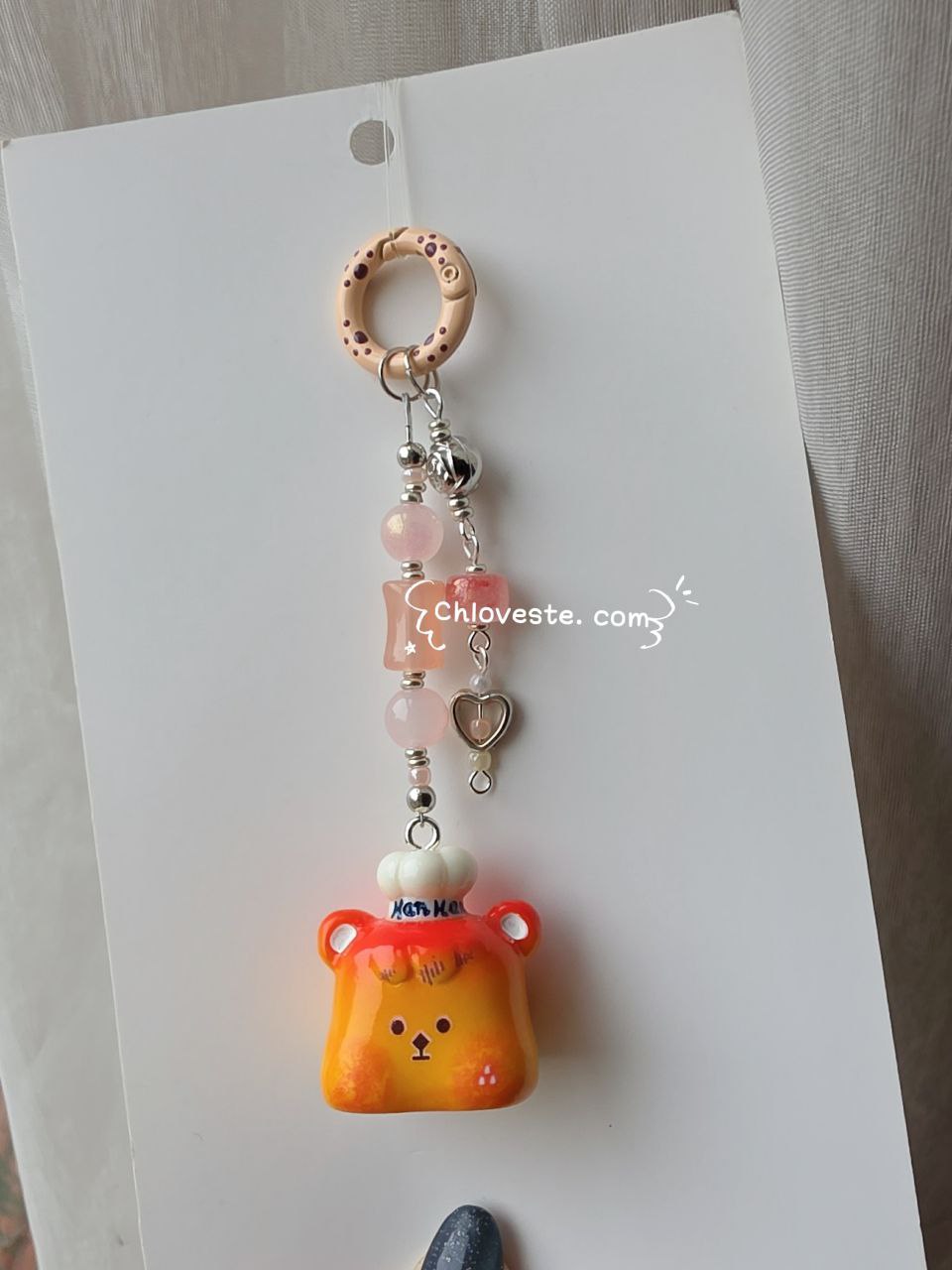 SHW dog chef keychain