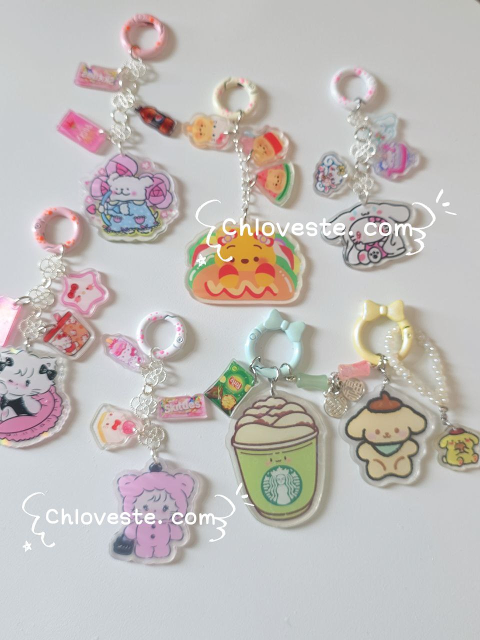 Acrylic keychains
