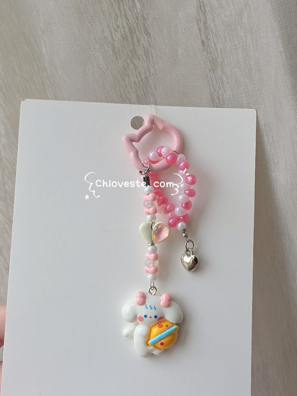 SHW bunny keychain