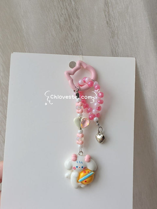 SHW bunny keychain