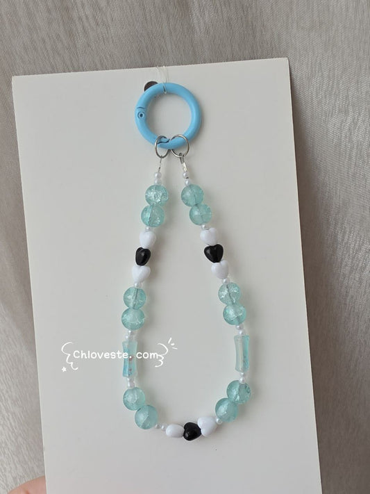 SHW phone strap ( blue theme ）
