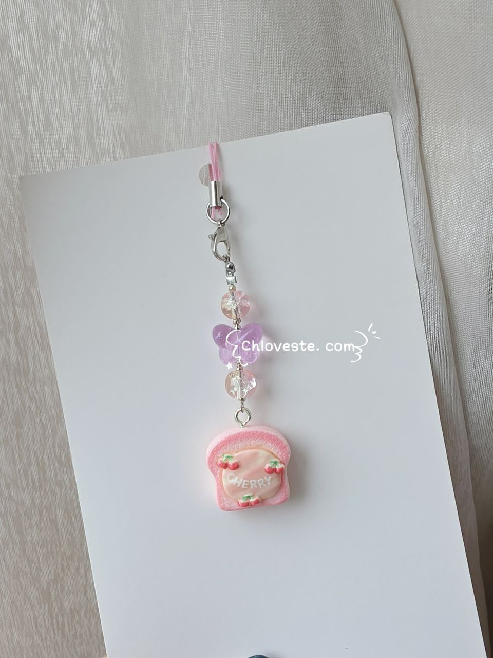 SHW bread keychain
