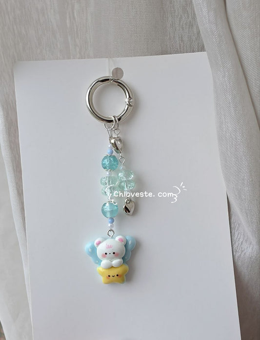 SHW night time bunny keychain
